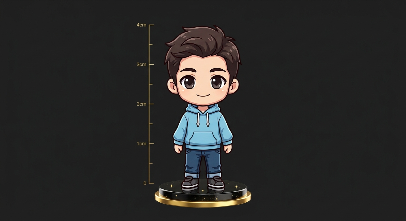 4cm figurine